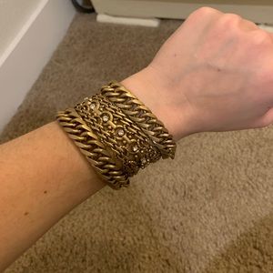 Gold juicy couture bracelet